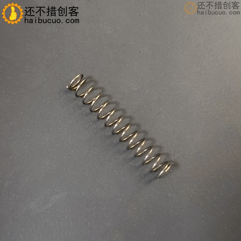 SN1273  弹簧线径 0.4*5*30mm 570103弹簧钢大小弹簧压力压簧压缩弹簧回位Y型簧线径0.4 0.5mm