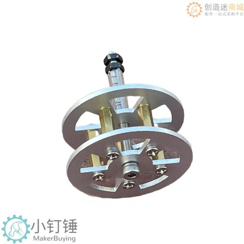 0022金属拼装坦克承重轮SNT4 履带车机器人铝合金阳极氧化积木