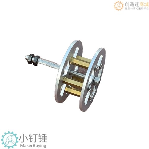 0022金属拼装坦克承重轮SNT4 履带车机器人铝合金阳极氧化积木