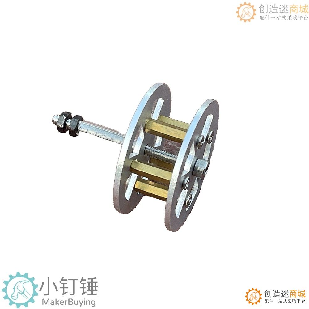 0022金属拼装坦克承重轮SNT4 履带车机器人铝合金阳极氧化积木
