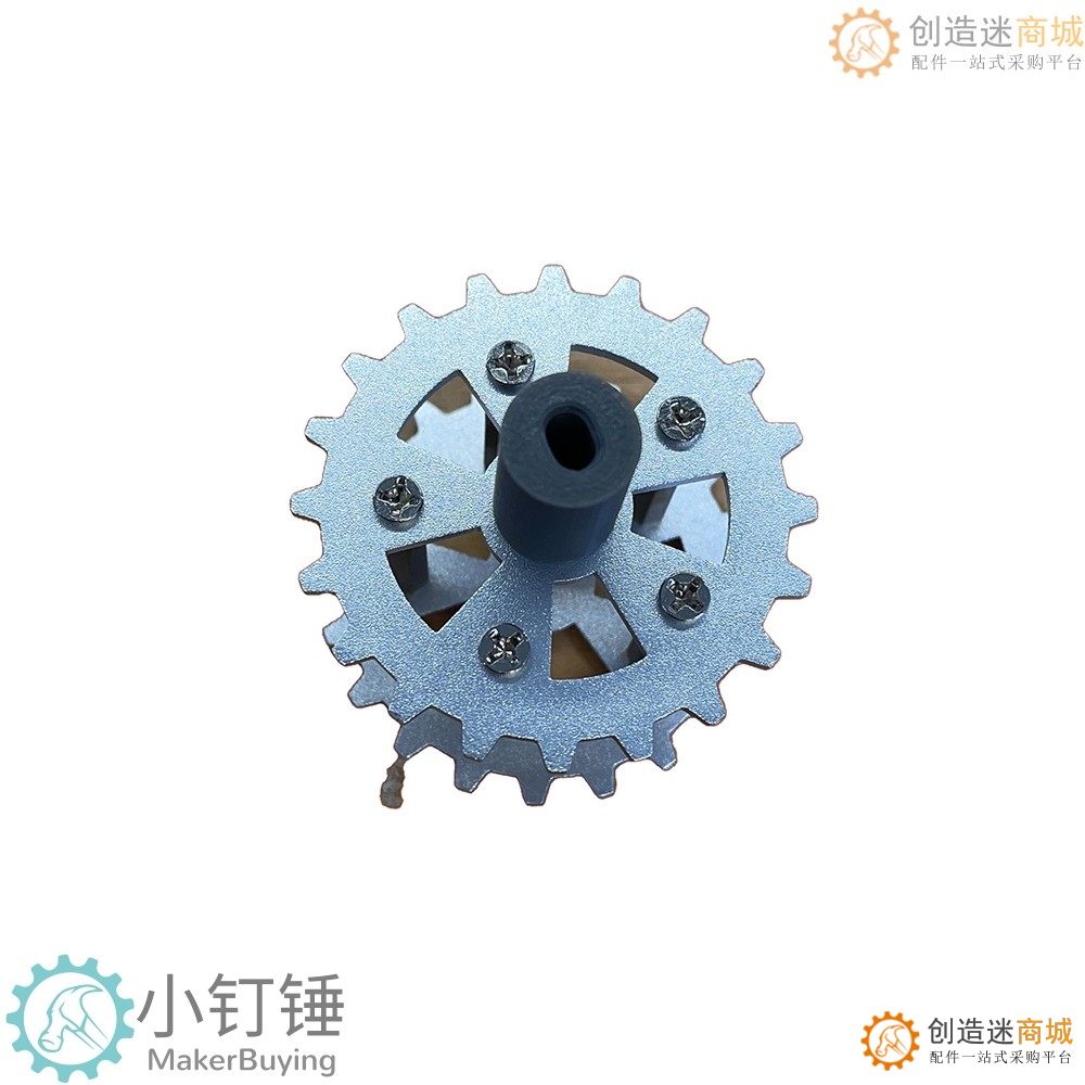 0023金属拼装坦克驱动轮SNT5 TT马达联轴器履带车机器人铝合金阳极氧化积木