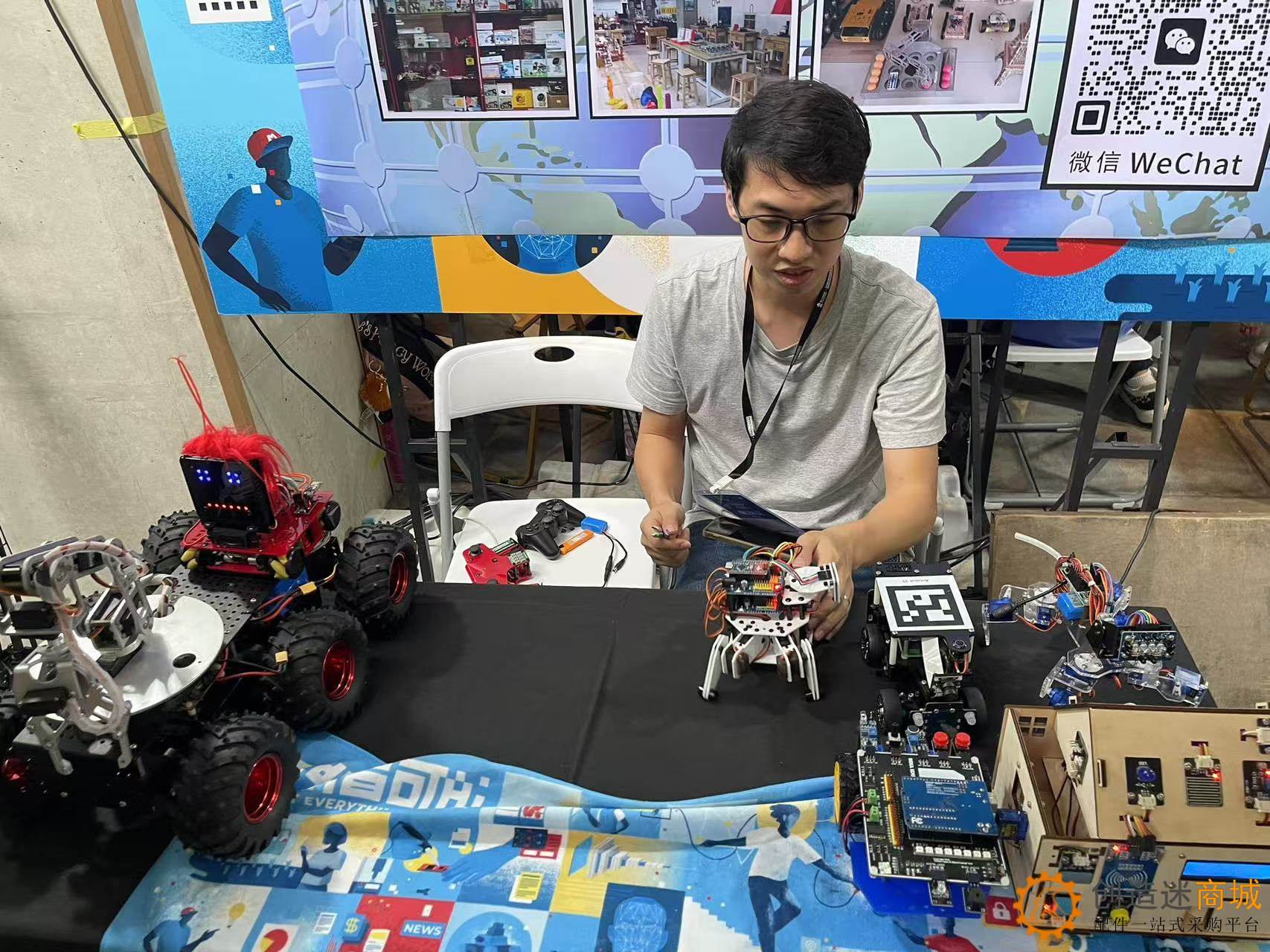 小钉锤创造迷在深圳大湾区国际创客峰会暨Maker Faire Shenzhen 2024 25张高清图片