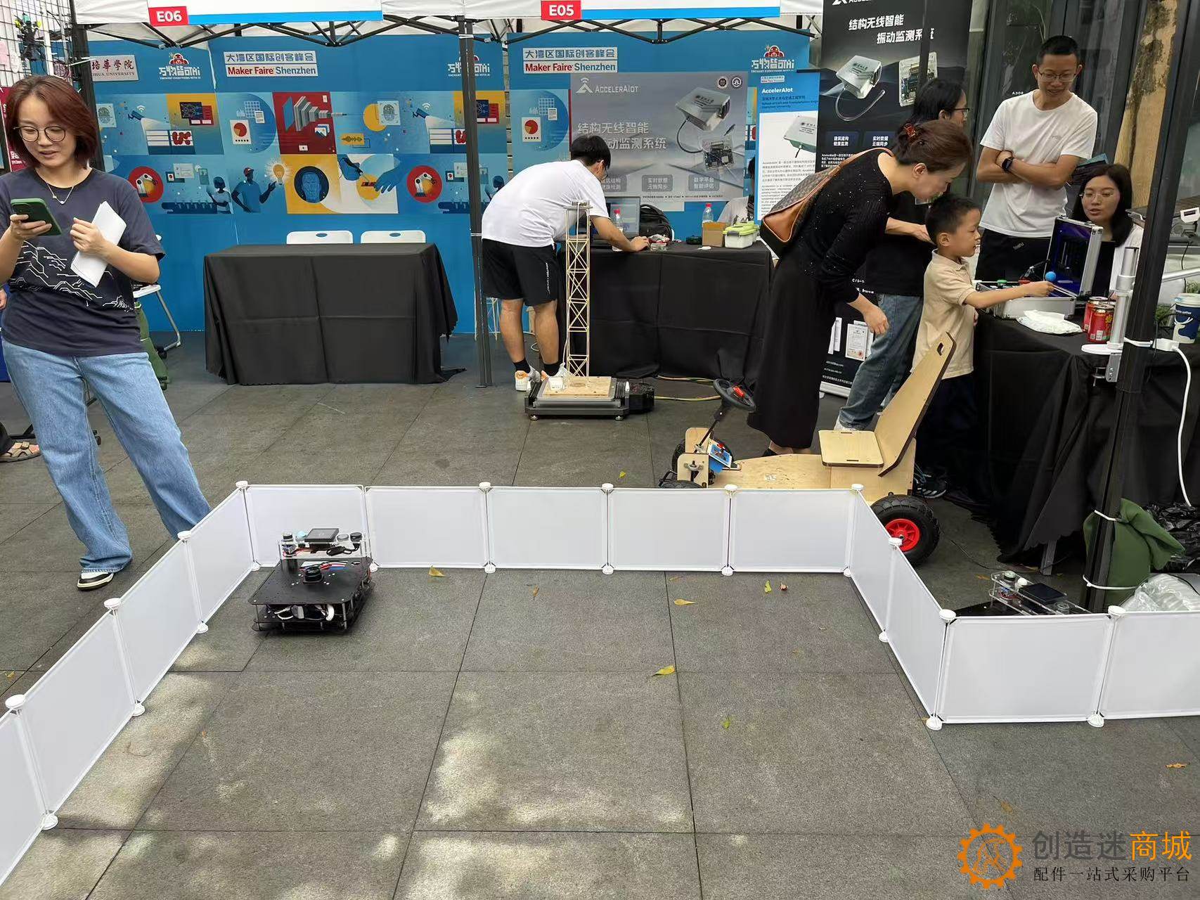 小钉锤创造迷在深圳大湾区国际创客峰会暨Maker Faire Shenzhen 2024 25张高清图片