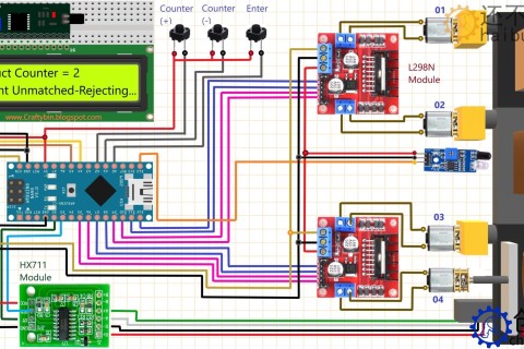 arduino 称重传送带项目 开源项目