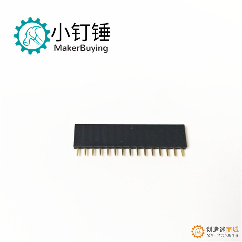 单排母座1*15P间距2.54mm SND116单排母座1*15P间距2.54mm421901