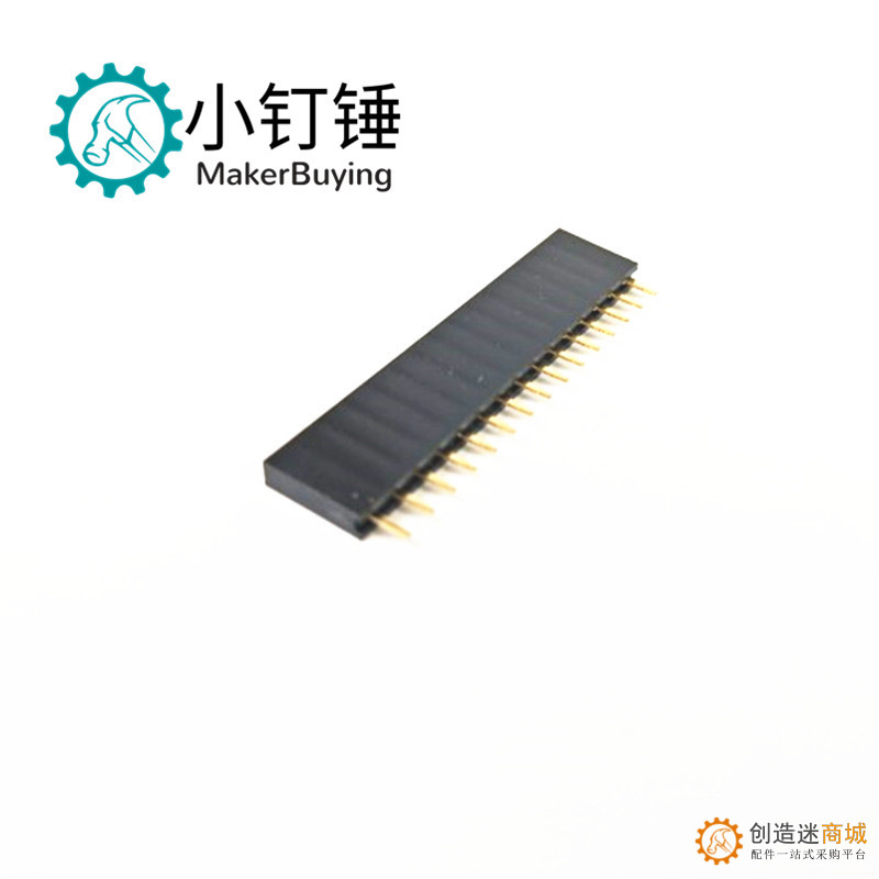 单排母座1*15P间距2.54mm SND116单排母座1*15P间距2.54mm421901