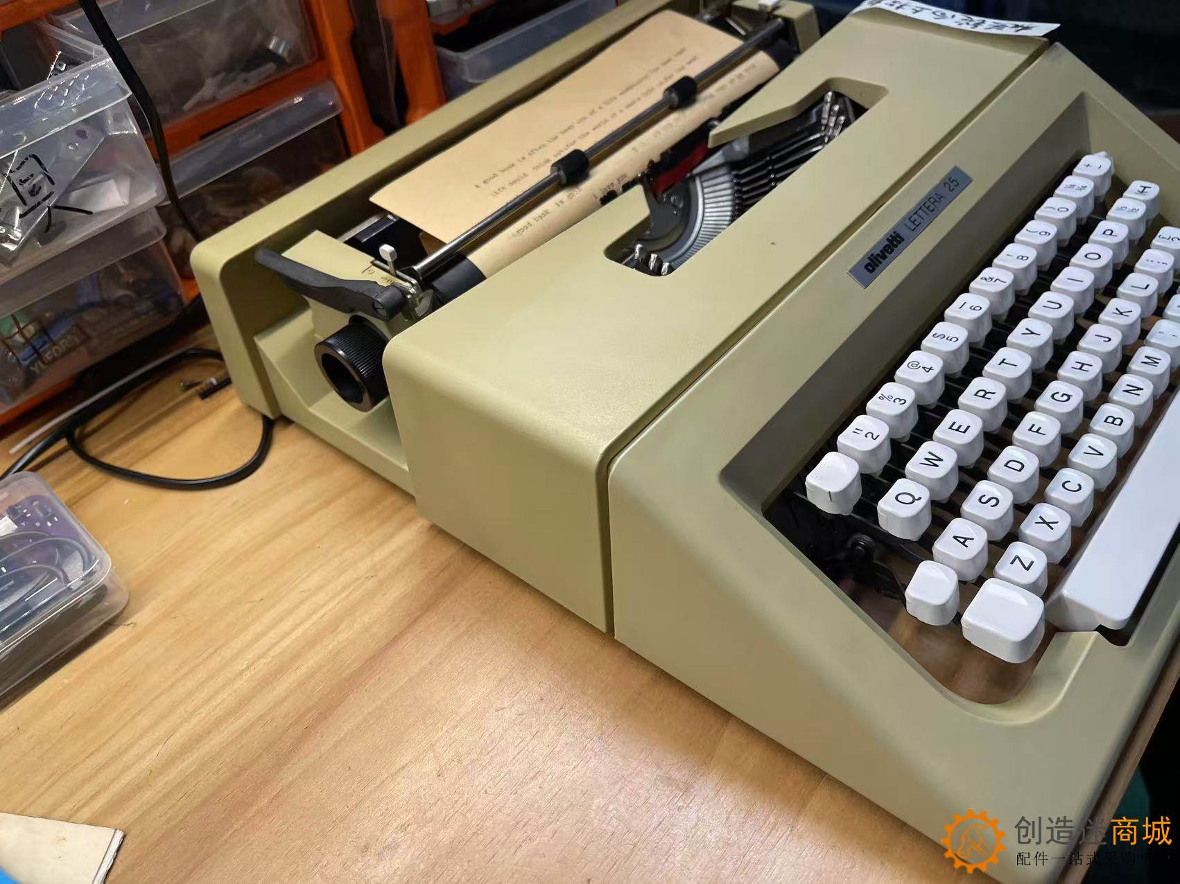 olivetti lettera25 英文打字机 墨西哥 1974设计生产