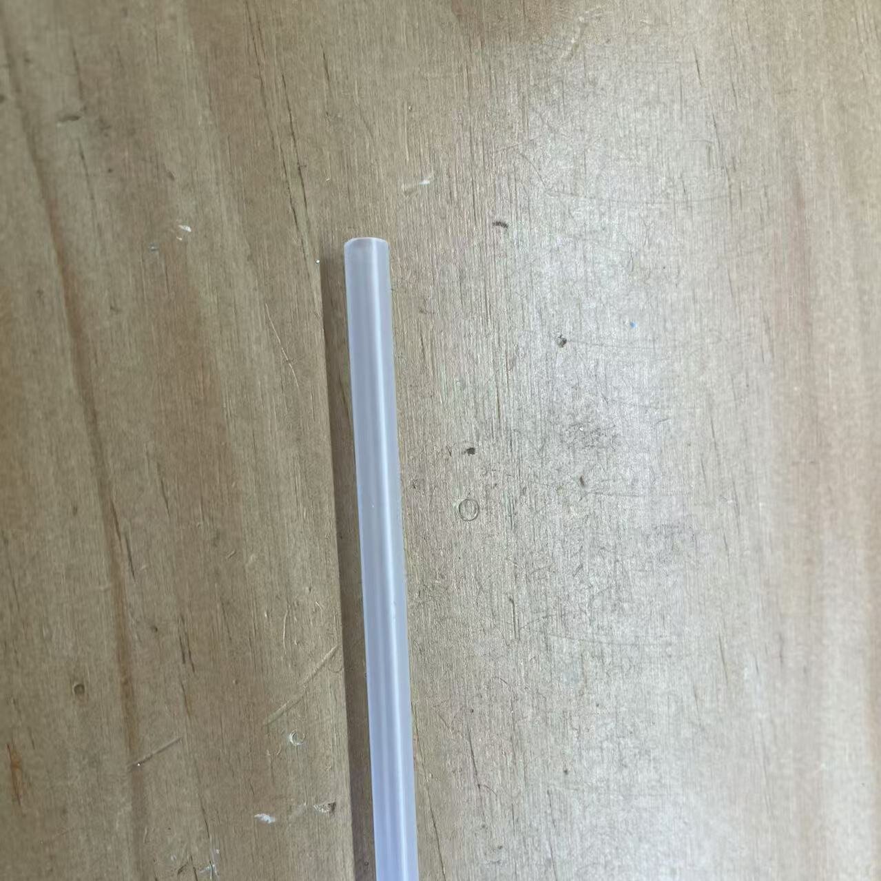 1根长度500*外径5.5*内径4.0mm透明塑料硬管 pp管聚丙烯透明塑料管支撑管空心塑料管乳白色硬   SN1