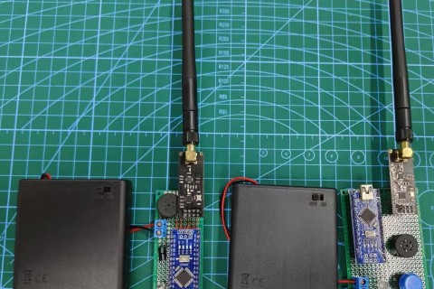 教程：如何用arduino和rf2401l制作2.4G无线通信电报机