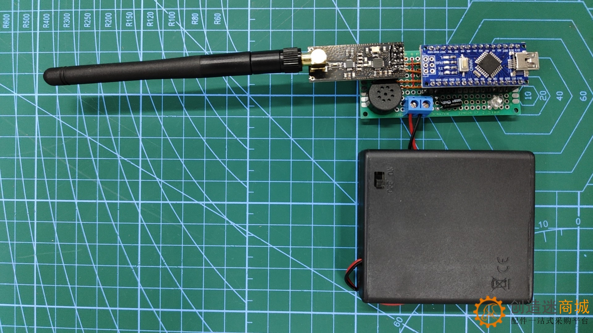 教程：如何用arduino和rf2401l制作2.4G无线通信电报机