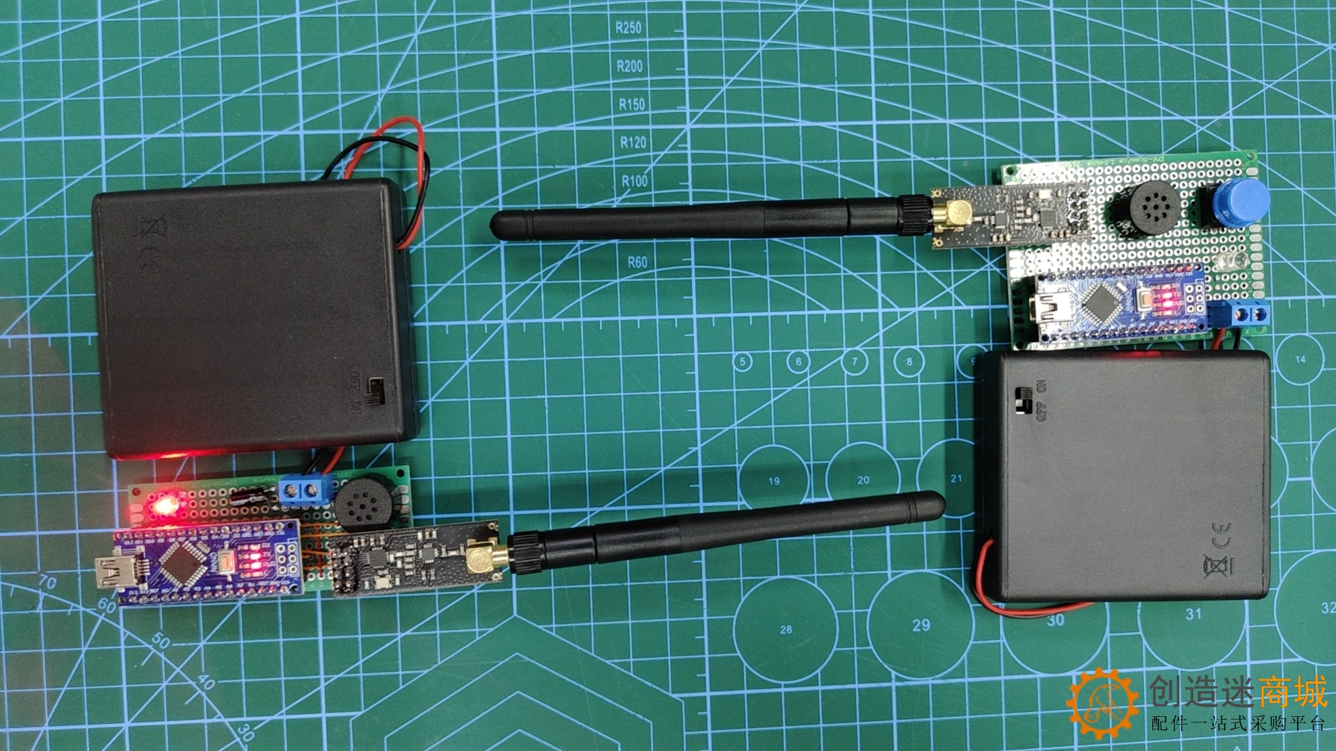 教程：如何用arduino和rf2401l制作2.4G无线通信电报机