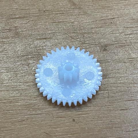 C22 直径 19  6mm 36 10齿 0.5模 孔径2.05mm 36102B齿轮0.5模2双层塑料齿轮19mm6mm 1036齿b0.5模