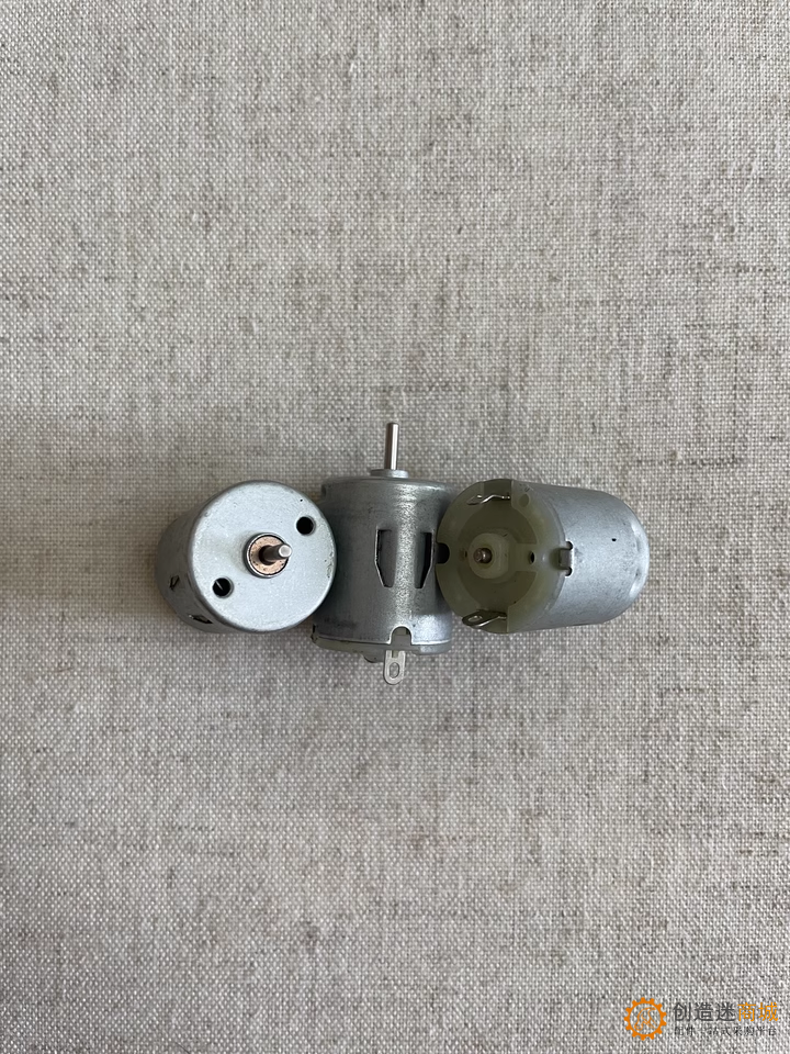 270圆形电机 高速微型直流马达 3v 6v DIY手工玩具电子配件创客M355