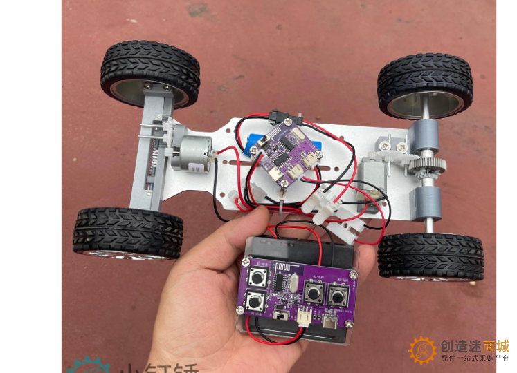 教程：如何自己维修故障的玩具遥控车-更换遥控器-小钉锤 v0.1