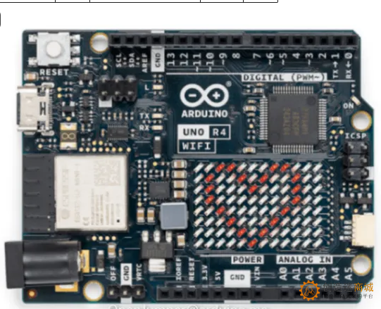 Arduino UNO R4 WiFi中文数据手册