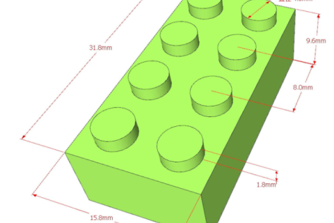 乐高积木介绍-乐高积木详细尺寸数据