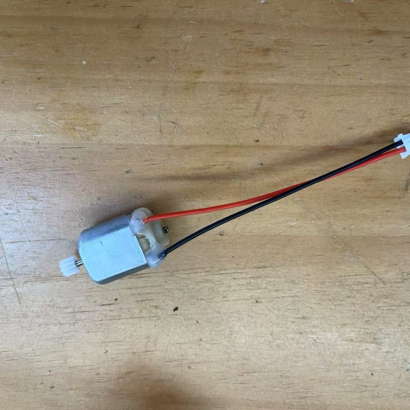 小钉锤差速小车后轮130驱动马达带线带插头4-8v