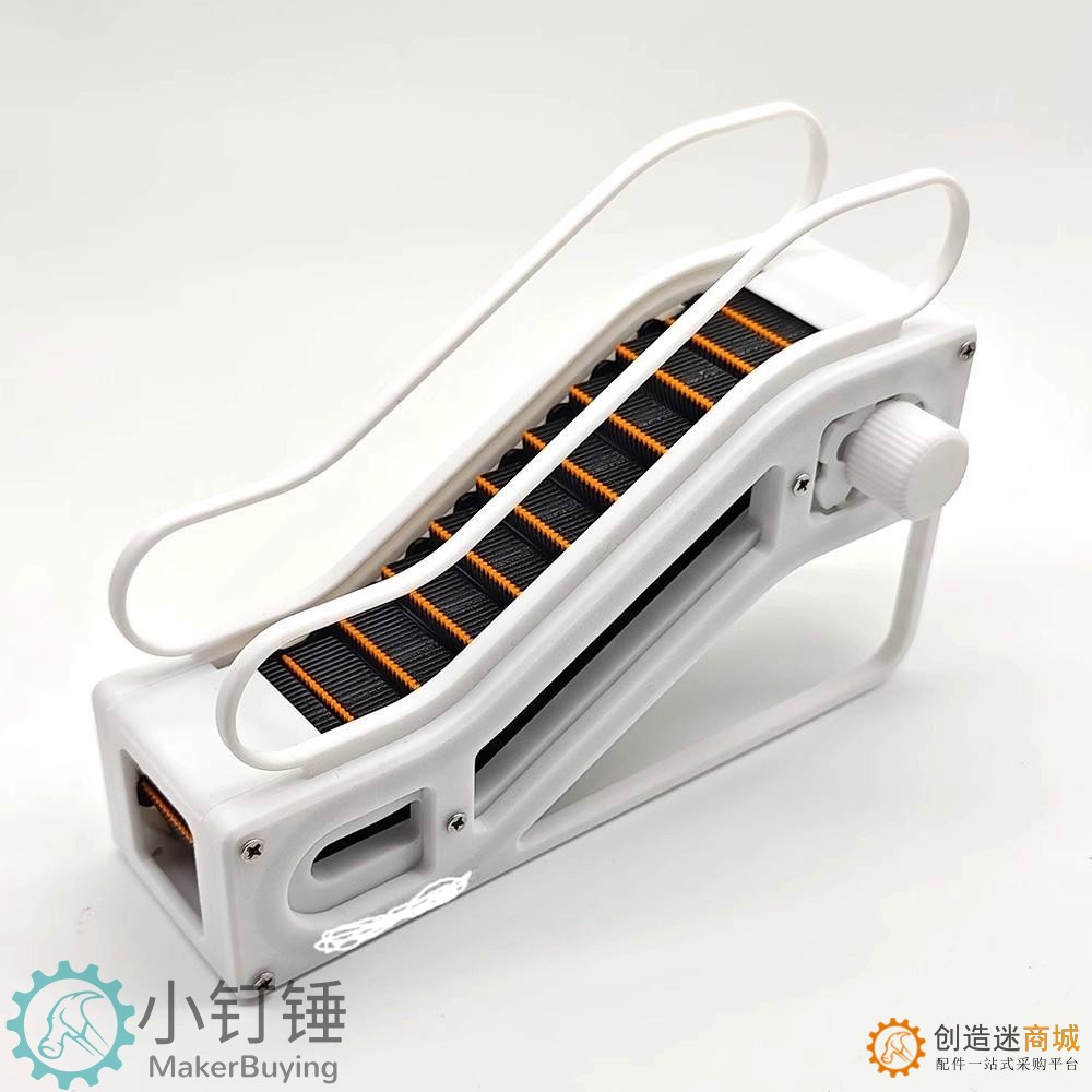 3D打印diy商场自动手扶梯玩具手动版益智科教模型 3D41