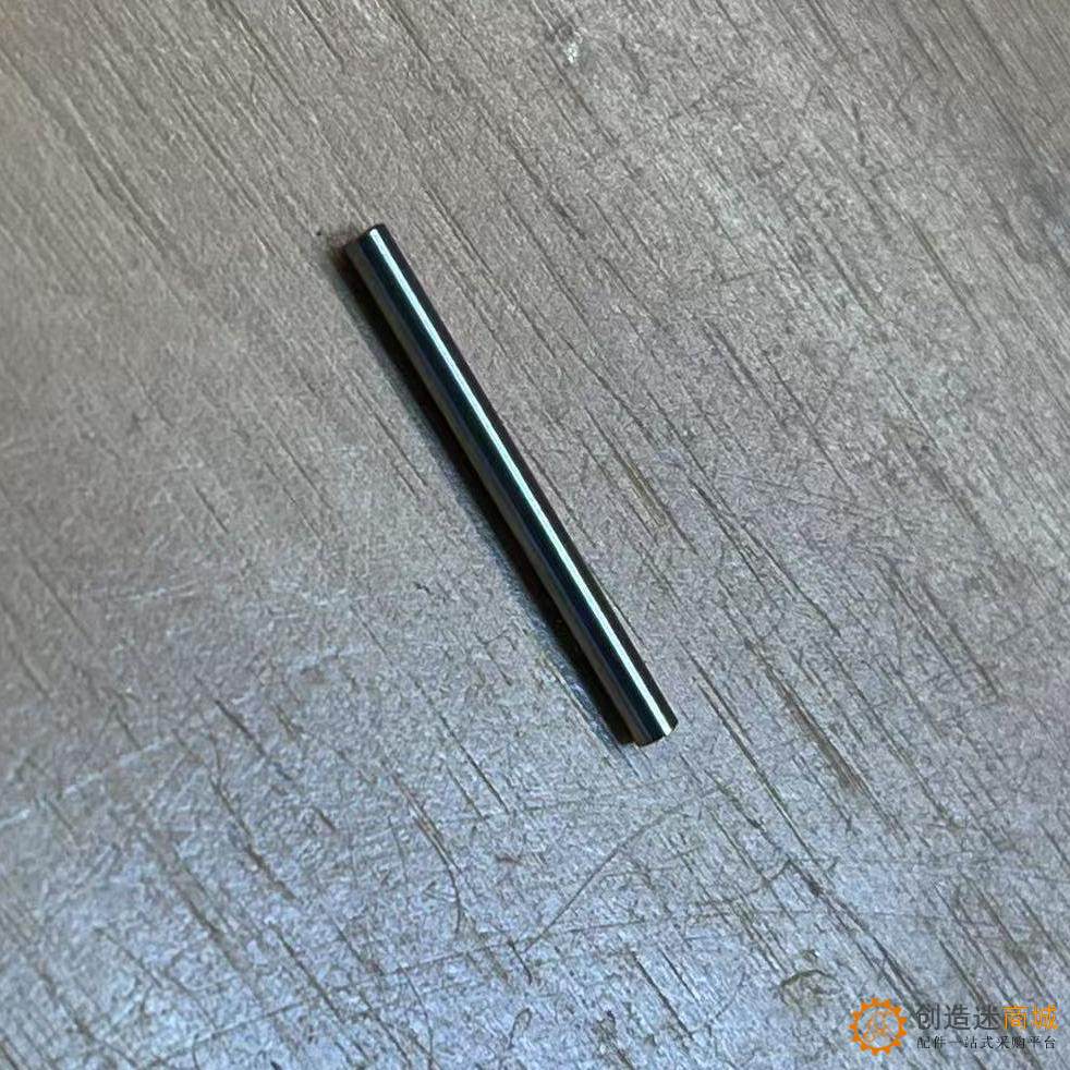 轴承钢硬轴滚针圆直柱销淬火精磨直径2*24mm光轴光杆 CZ3