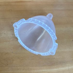 透明75mm 料杯 漏斗 功能漏斗 养鱼自动投料料盛 科技积木零件 SN298