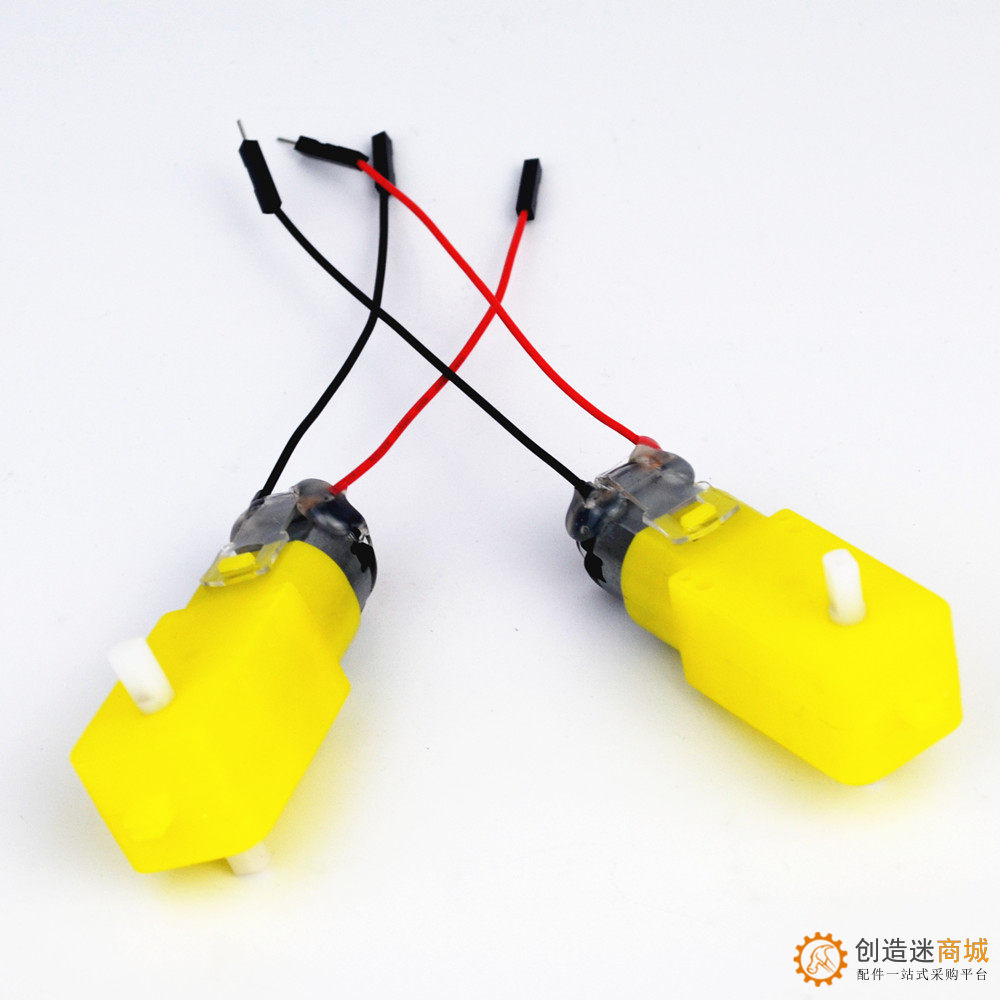M114   1：120  TT马达  公头 带杜邦线 电机 15cm  230404