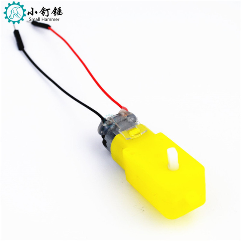 M114   1：120  TT马达  公头 带杜邦线 电机 15cm  230404