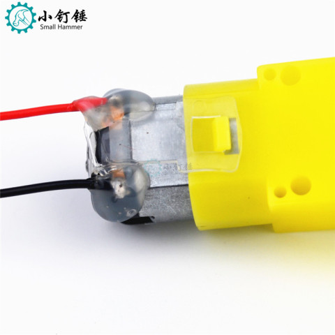 M114 1:120 TT马达 公头 带杜邦线 电机 15cm 230404