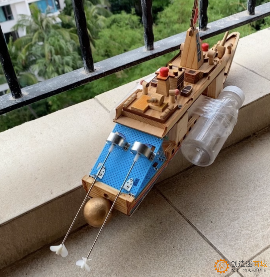 教程：如何自己动手DIY制作一个遥控船？v0.1