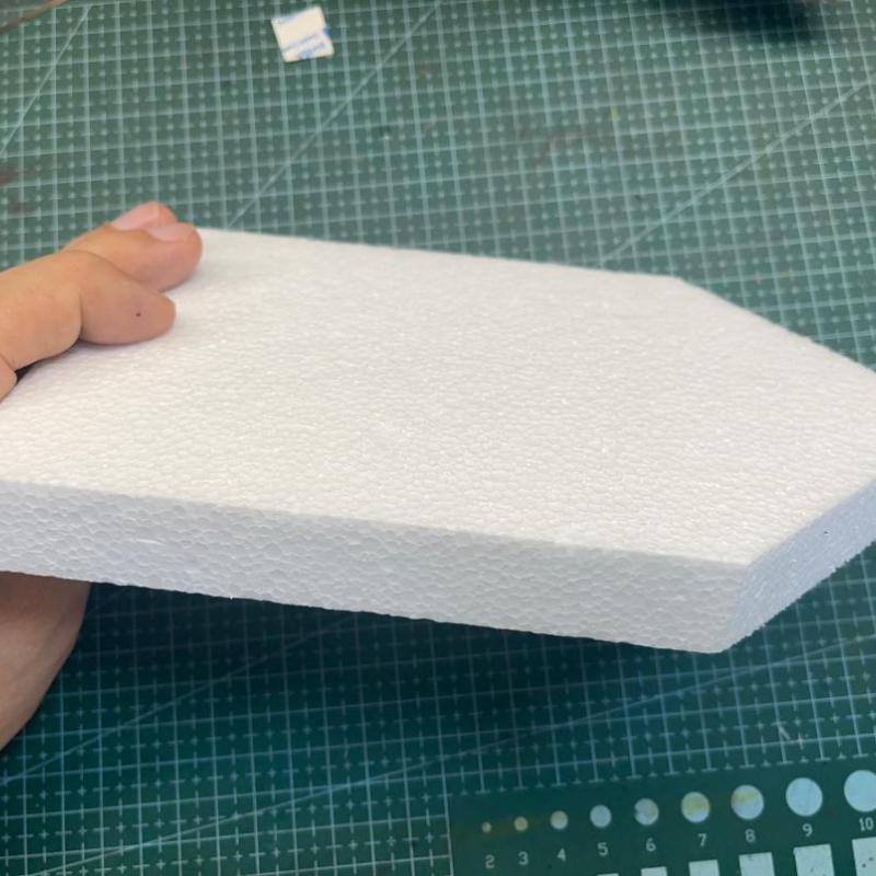 DIY船体专用泡沫板 科技小制作小船模型改装浮力配件 25mm厚度EPS SN1344 SN1345