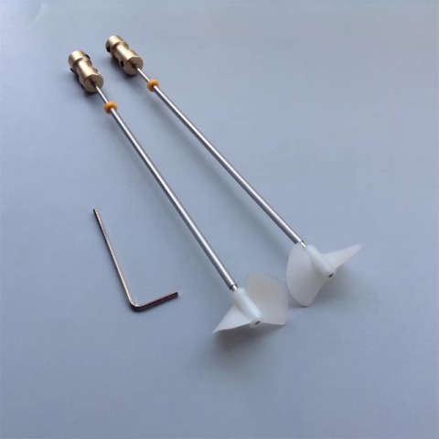 26mm 2叶螺旋桨 2mm传动轴 仿真船 军舰 学生比赛船 DIY 船轴总成 SP1