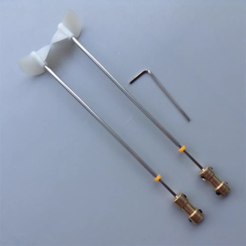 26mm 2叶螺旋桨 2mm传动轴 仿真船 军舰 学生比赛船 DIY 船轴总成 SP1