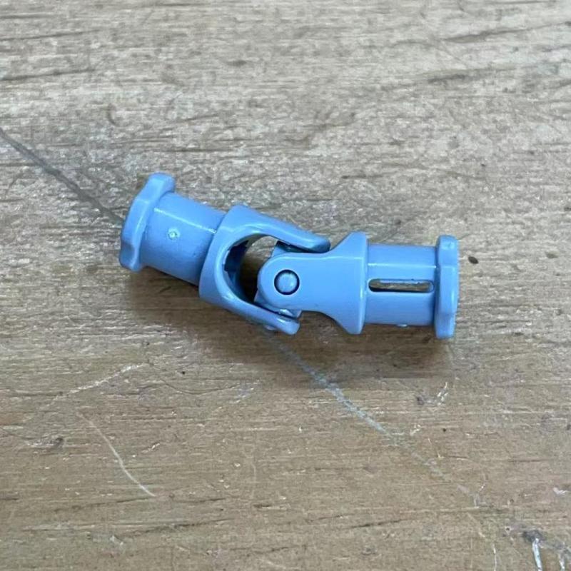 适用乐高61903国产积木科技零配散件62520c01浅灰 1x3万向节 LB2