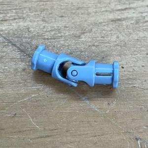 适用乐高61903国产积木科技零配散件62520c01浅灰 1x3万向节 LB2