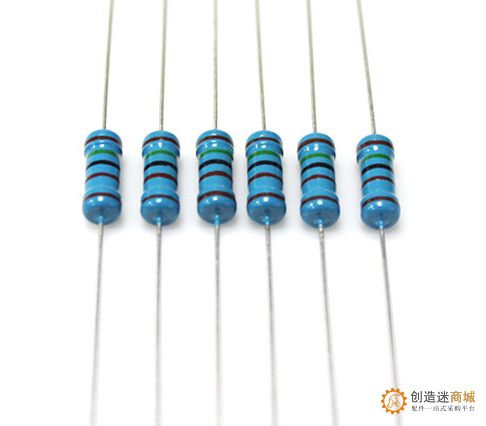 金属膜电阻1W 1% 2K国产高精度色环电阻 SND226