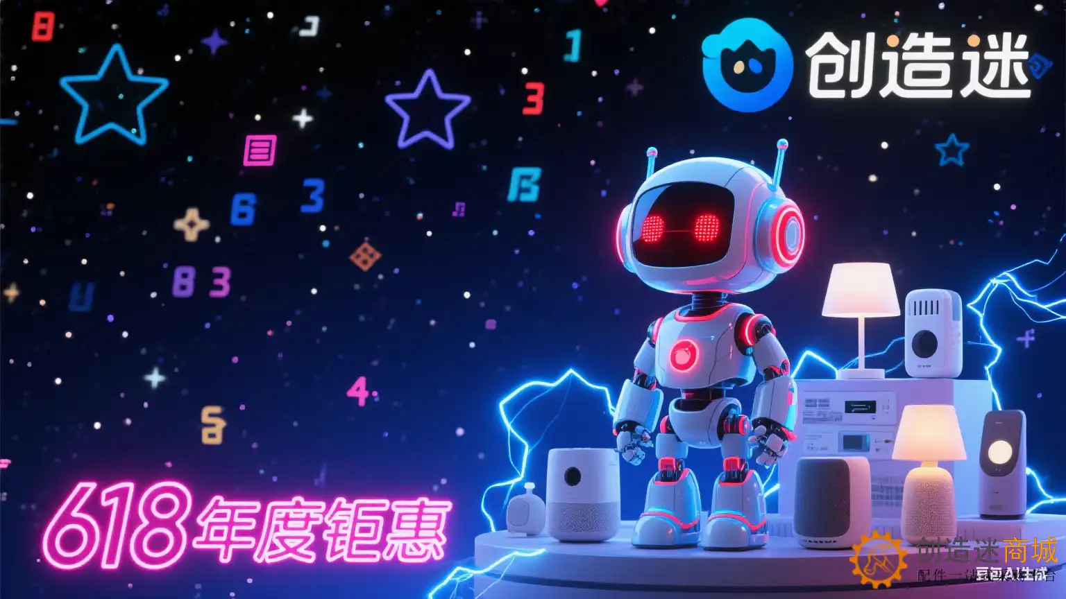 创造迷商城2025年 6.18促销活动