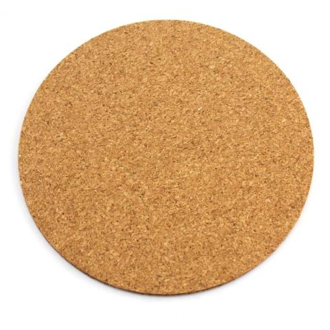 圆形软木片 diy圆形木皮 趣味拼装材料 2mm软木手工材料 模型材料