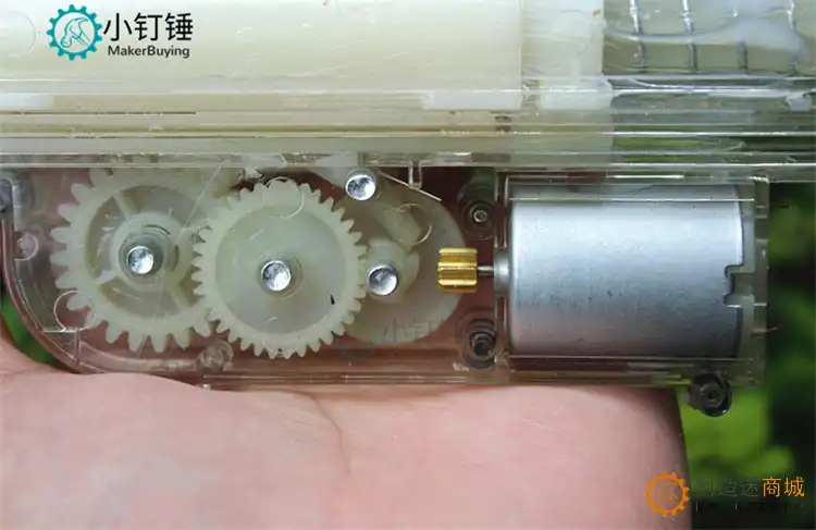 水弹枪波箱 全自动水弹枪机芯 透明波箱 改装电动波箱配件SNT134