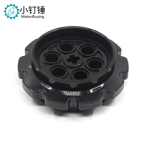 兼容乐高57519国产积木科技零配散件4582792黑 大履带轮 B217 兼容乐高57519黑色履带轮 5B0206