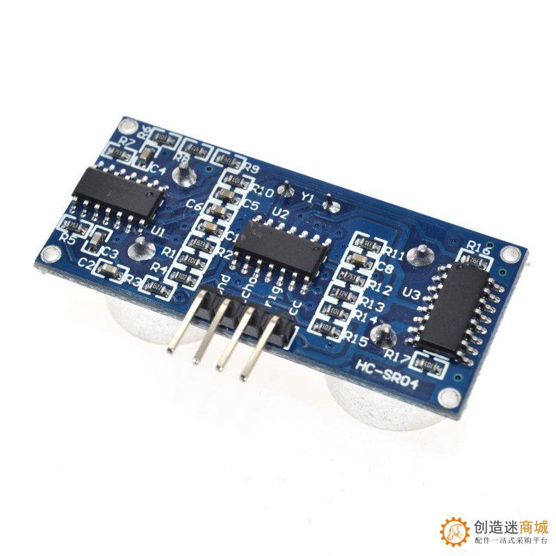 hc-sr04超声波模块sr04超声波测距模块超声波智能小车传感器 SNA2