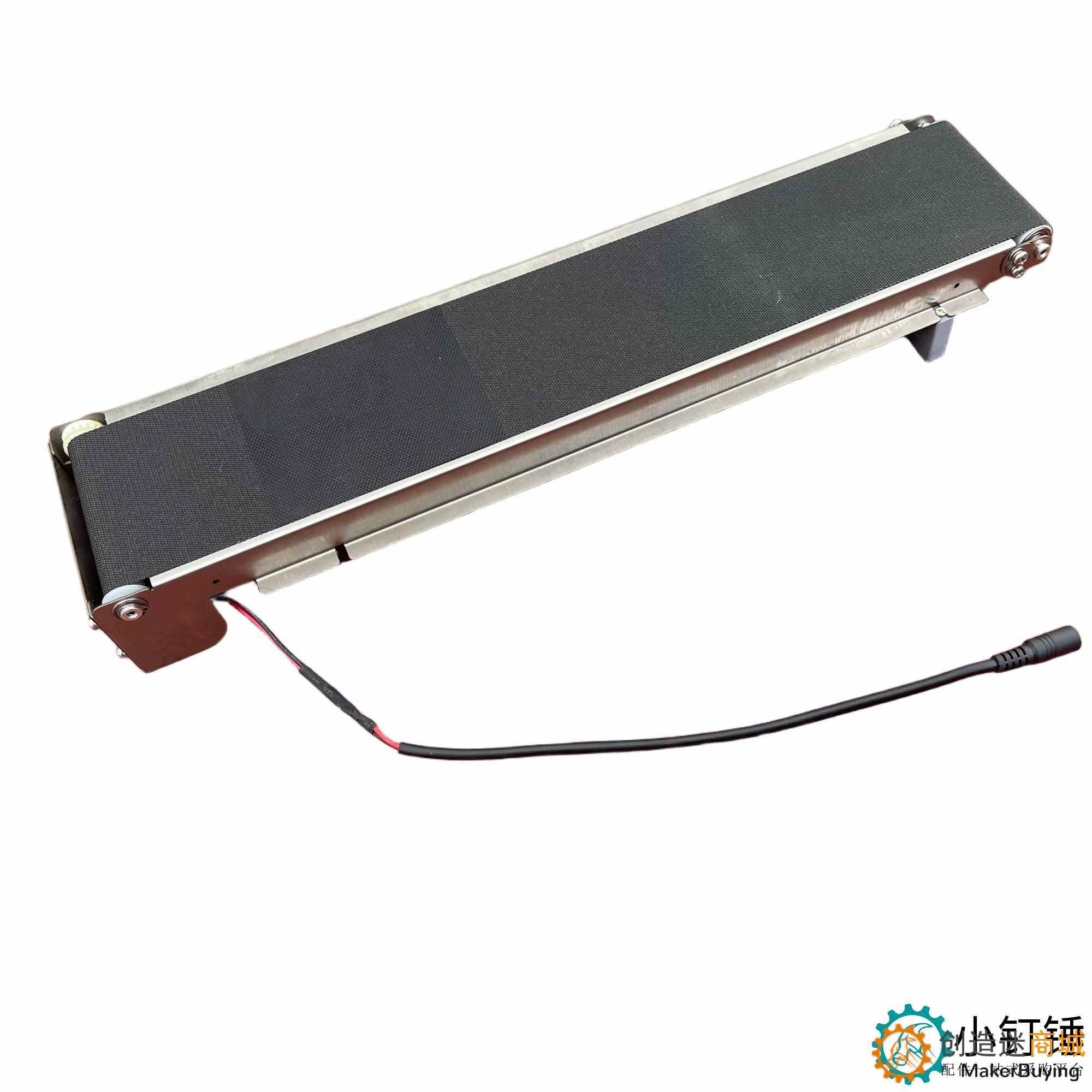 不锈钢小型桌面传送带自动售货机货道24v调速自动化推式食品级