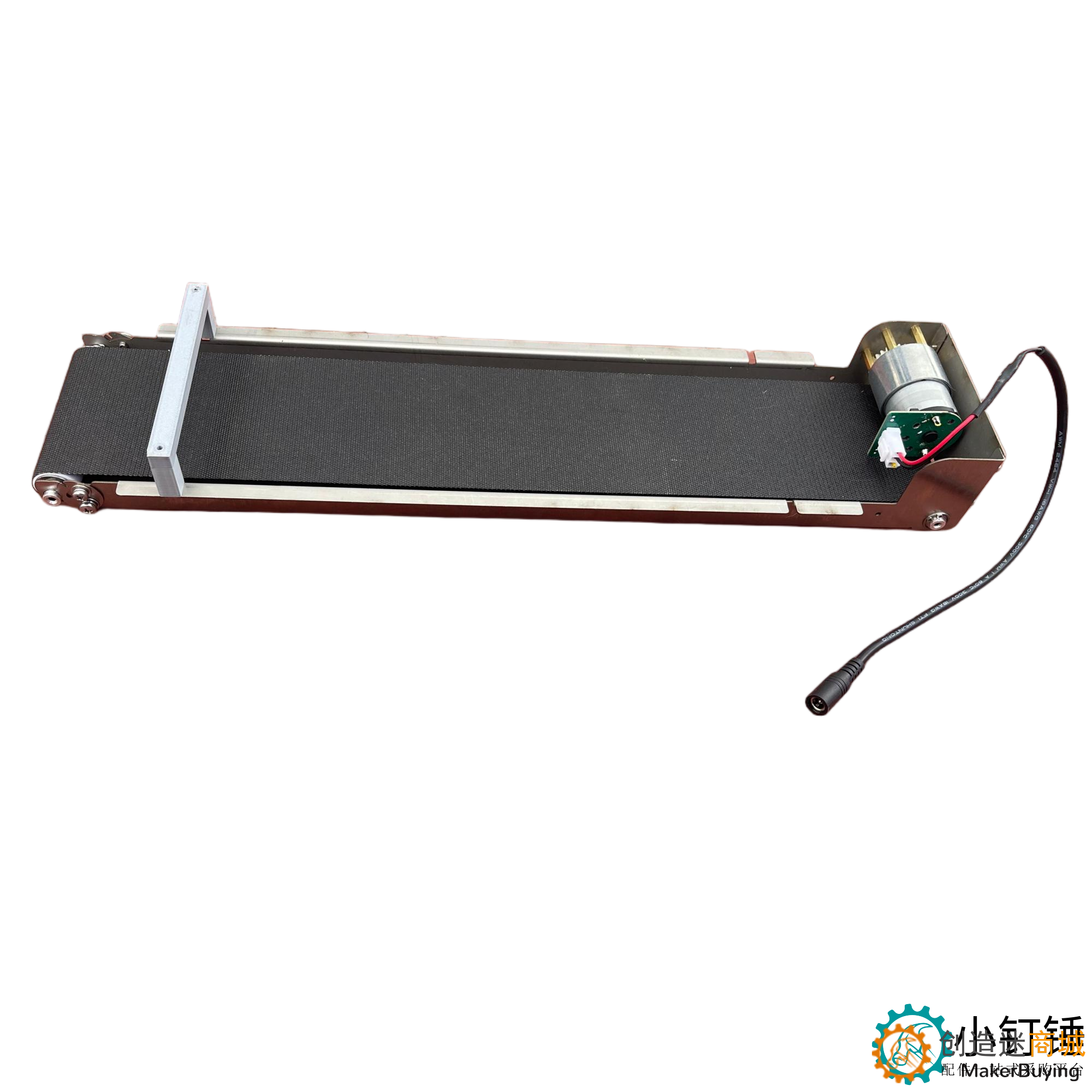 不锈钢小型桌面传送带自动售货机货道24v调速自动化推式食品级