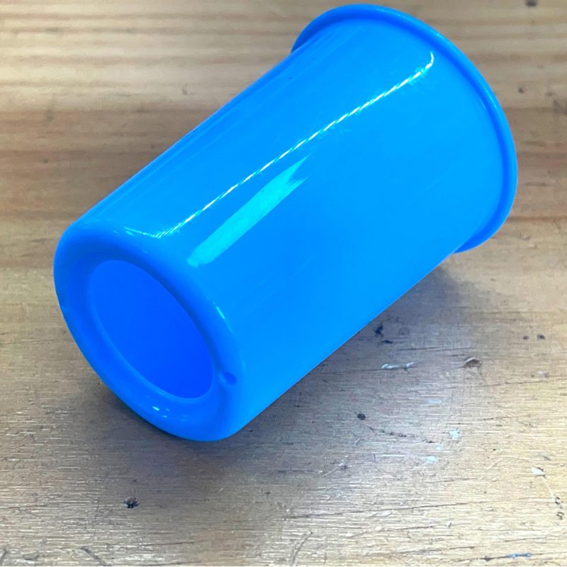KQPT4663蓝 空气炮筒 中控杯 套筒 中控塑料筒 空气炮演示杯 B307
