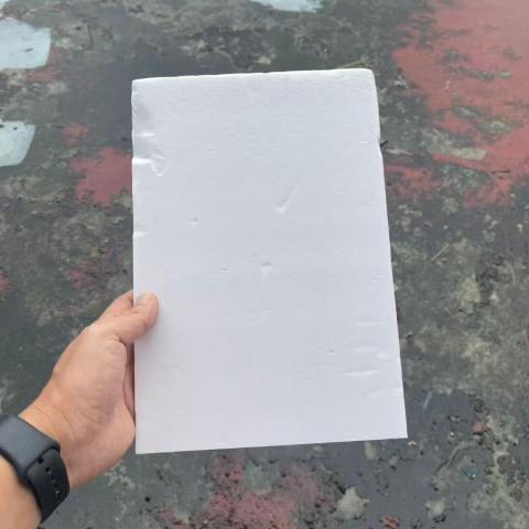 泡沫板20*30*2.5cm 幼儿园手工环创高密度xps挤塑板diy画板美术雕刻模型板泡沫白晶板SN803