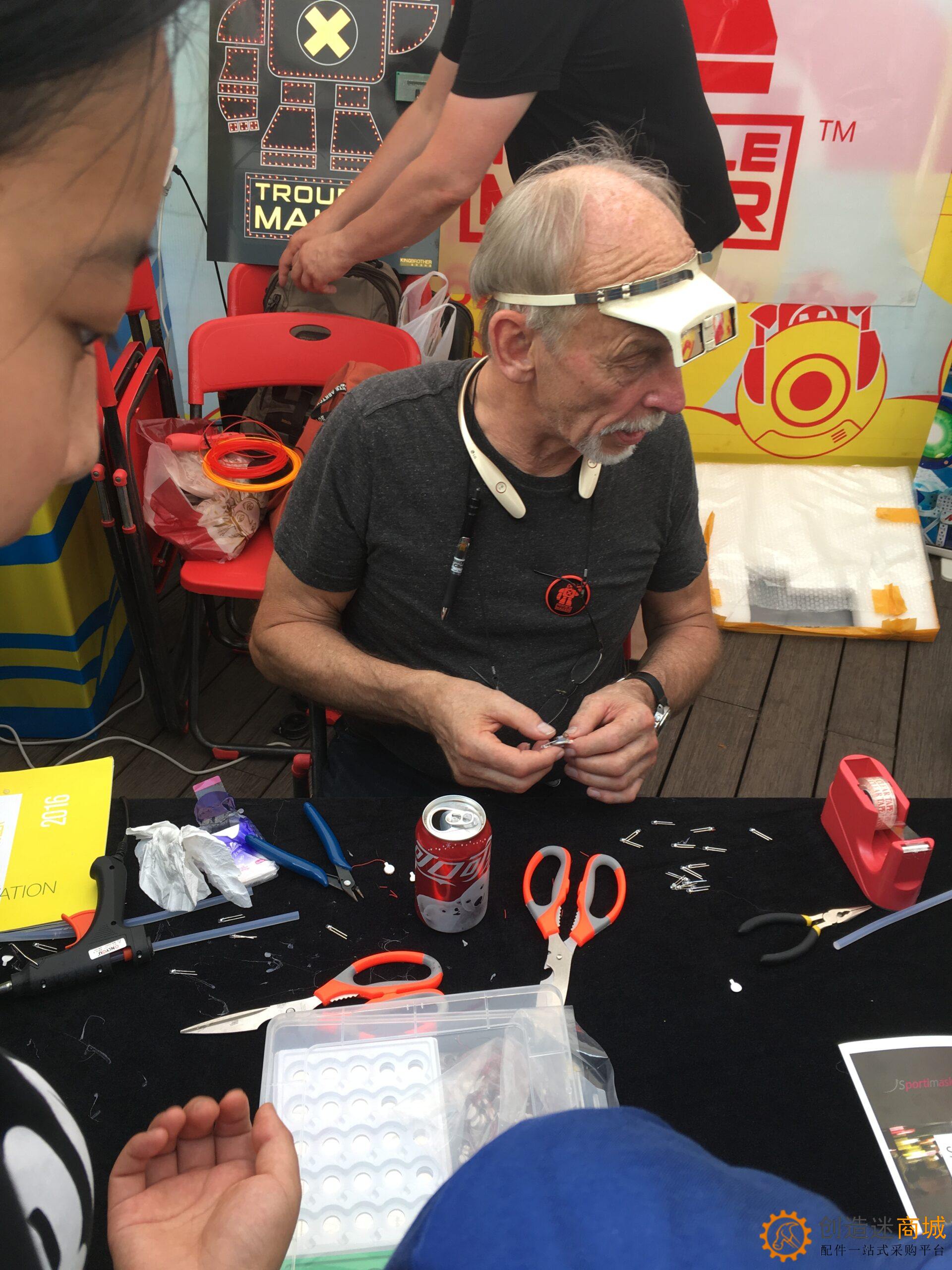 小钉锤创造迷在深圳大湾区国际创客峰会暨Maker Faire Shenzhen 2016 高清实拍图片2016年10月23日