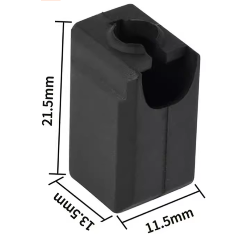 拓竹3D打印机热端保温硅胶套竹子打印头喷嘴耐高温隔热X1/P1S通用 1个 CZM1