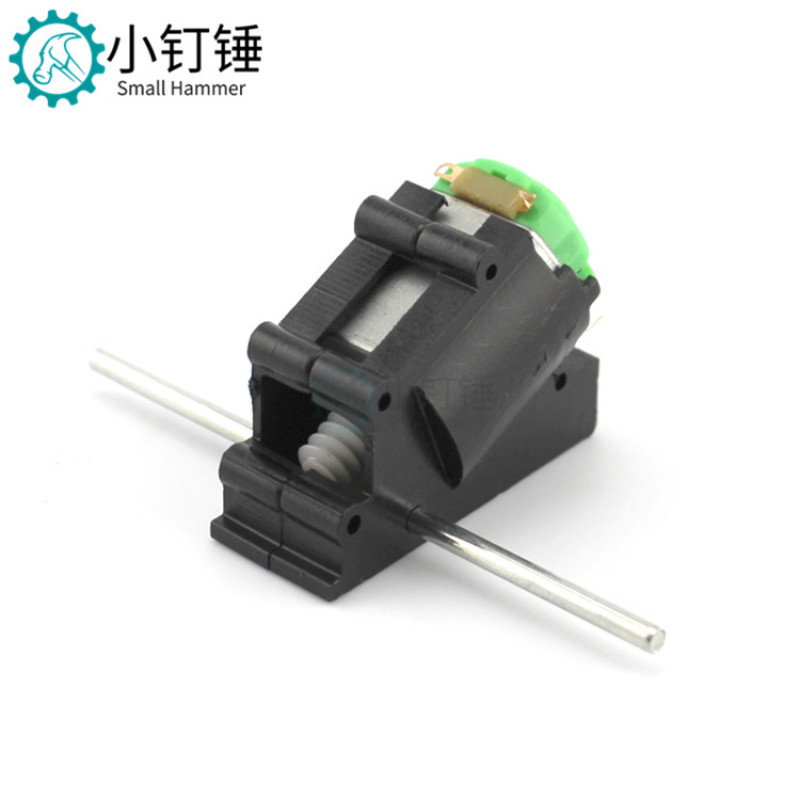 双轴斜角减速电机 DIY遥控车 减速齿轮箱科技小制作材料 小车马达 CZM3