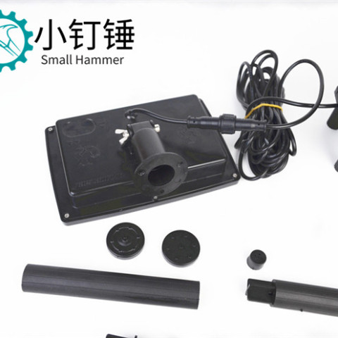 太阳能喷泉循环潜水泵 鱼缸假山池塘 7v 微型直流无刷水泵1.8w