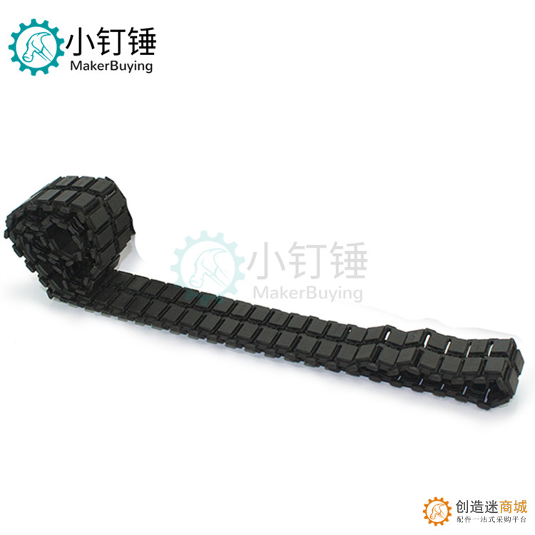 恒龙遥控坦克1/16豹2A6配件塑料履带3889机器人智能车宽4CM 1条