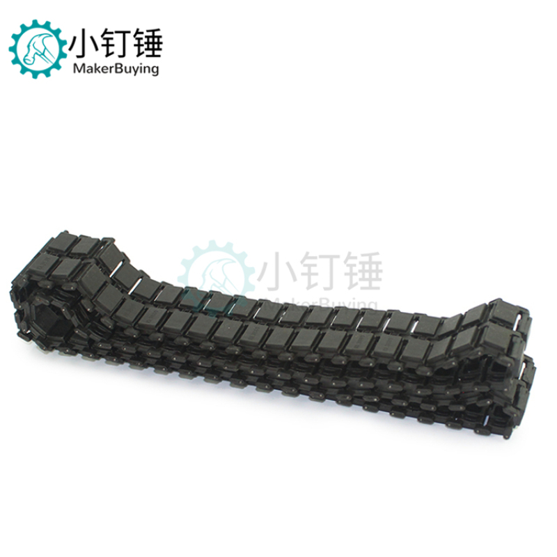恒龙遥控坦克1/16豹2A6配件塑料履带3889机器人智能车宽4CM 1条