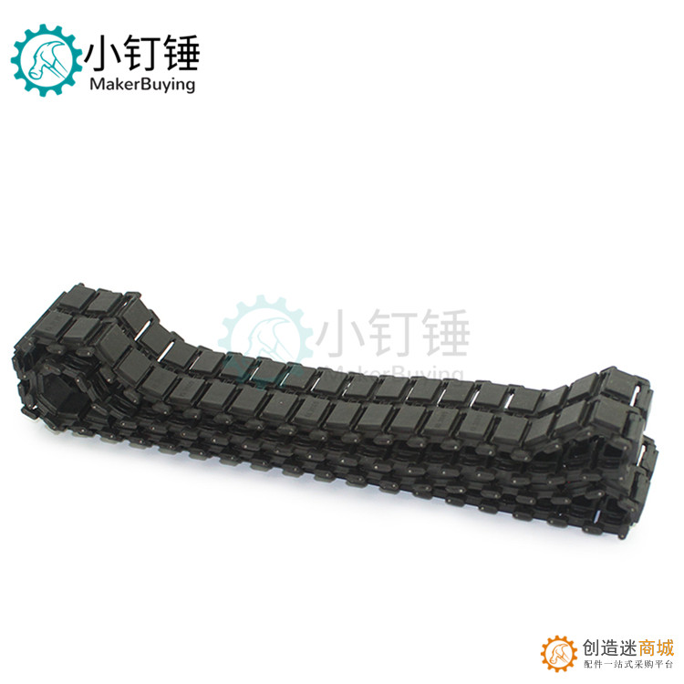 恒龙遥控坦克1/16豹2A6配件塑料履带3889机器人智能车宽4CM 1条